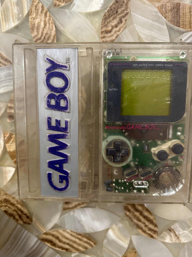 Consola Game Boy Transparente Classic Original Case Nintendo