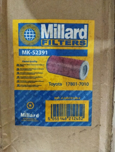 Filtro De Aire Hiace Millard Mk-52391