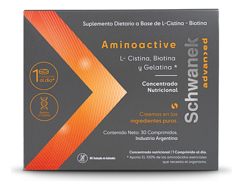 Aminoactive Comprimidos Schwanek Vitaminas 