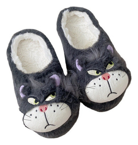 New Pantuflas De Mujer Lucifer Cat Warm 2024 A