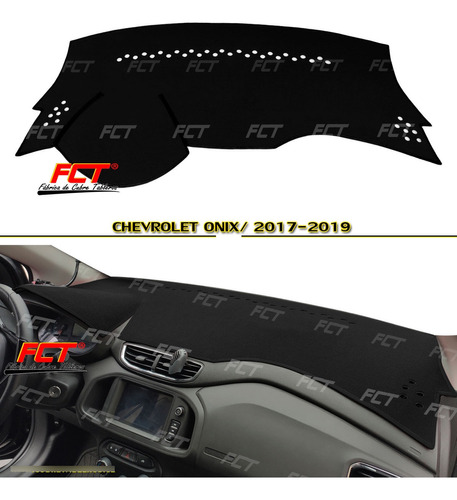 Cubre Tablero Premium/ Chevrolet Onix / 2017 2018 2019 Fct®