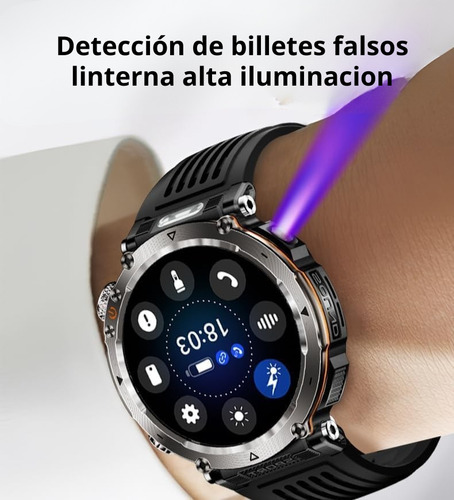 Reloj Inteligente Resistente Al Agua Monitoreo De Salud