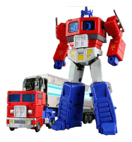 Transformers Optimus Prime C/remolque D 21cm Jinbao Newr (Reacondicionado)