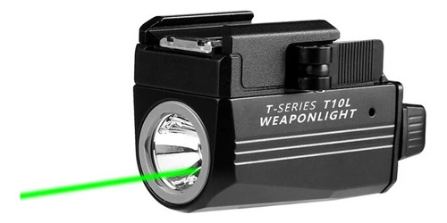 Pistola Táctica Recargable Jetbeam Light T10l De 600 Lúmenes