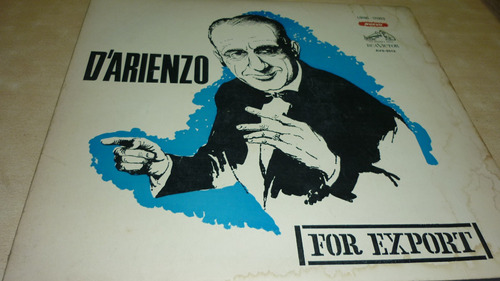 Juan Darienzo For Export Vinilo Mono Excelente