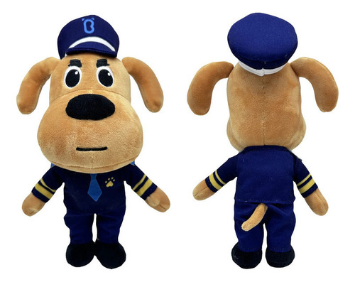 Muñeco Peluche Sheriff Labrador, Regalo Del Día Del Niño A