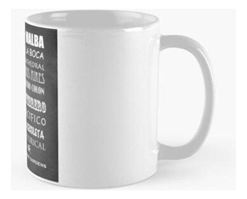 Taza Monumentos Famosos De Buenos Aires Calidad Premium