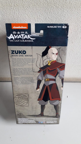 Figura De Acción Zuko Avatar The Last Airbender (Usado)