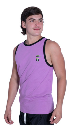 Musculosa Hang Loose Labels Hombre Moda Violeta