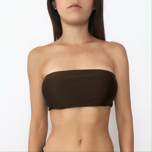 Top Bikini Modelo Aruba Color Trufa