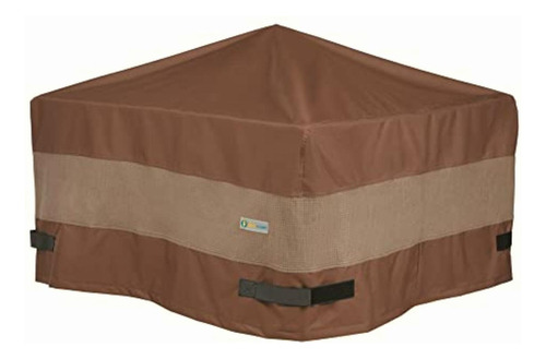 Duck Covers Ultimate Square Fire Pit Cover, 40-inch