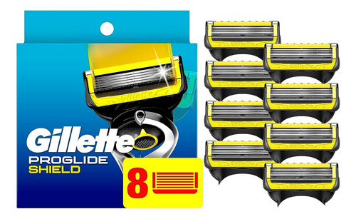 Repuestos Gillette De Cuchillas De Afeitar  8 Unidades