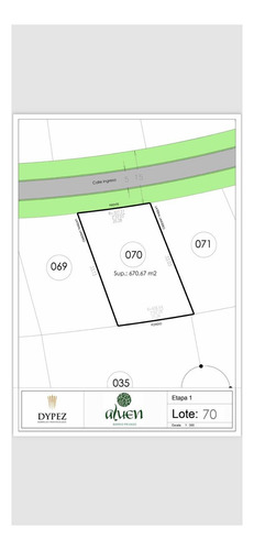 Terreno En Venta - 670mts2 - Aluen, Tristán De Suarez