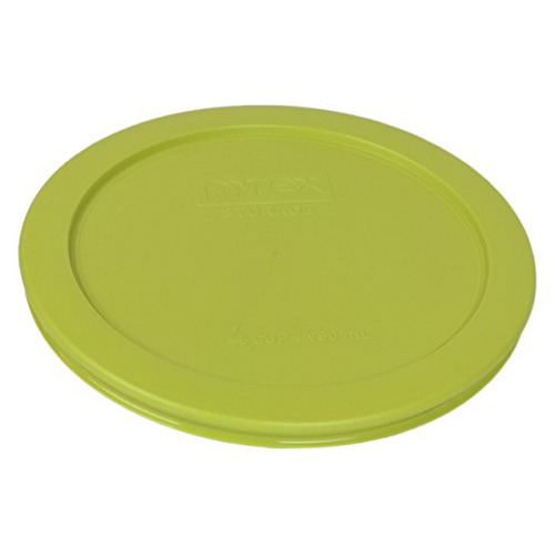 Pyrex (1) Tapa Verde De 7402 Piezas Y (1) Tapa Verde Para Cé