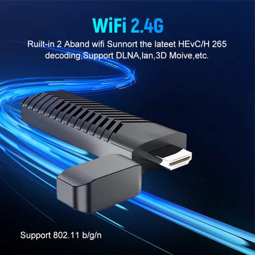 Streaming Tv Stick Topleo I96 D10 16gb 4k Android 13 Fire Negro De Voz