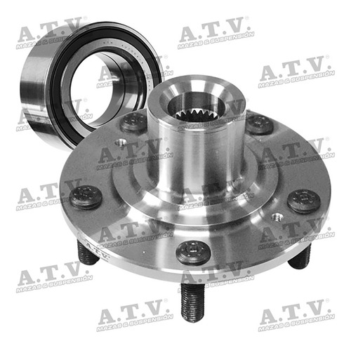 Maza Accord 03-07 Del 4cil 26 Estrias 5 Birlos C/encoder