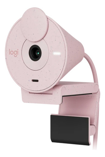 Webcam Logitech Brio 300 Rosa Full H 960-001446