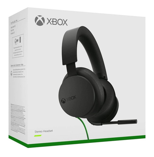 Audífonos Xbox Cascos Estéreo Con Sonido Espacial Negro