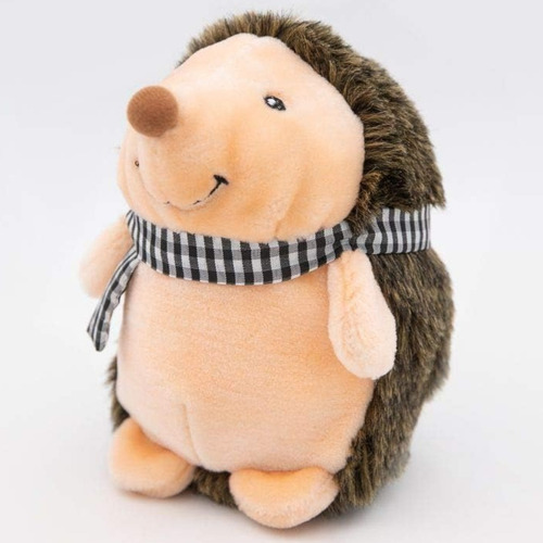 Brinquedo Pelúcia Zippypaws Hetty Ouriço Para Cães E Gatos Cor Marrom