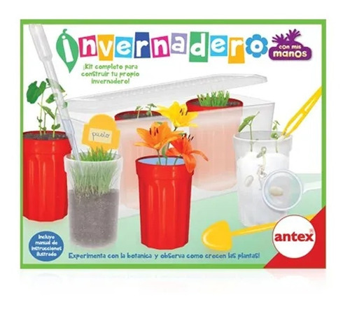 Invernadero Juego Botanica Plantas Niños 0026 Antex