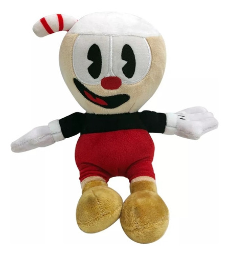 Peluche Cuphead O Mugman 25 Cm. Peluches De Videojuegos.