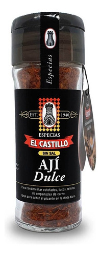 Aji Dulce Molido X45gr Castillo