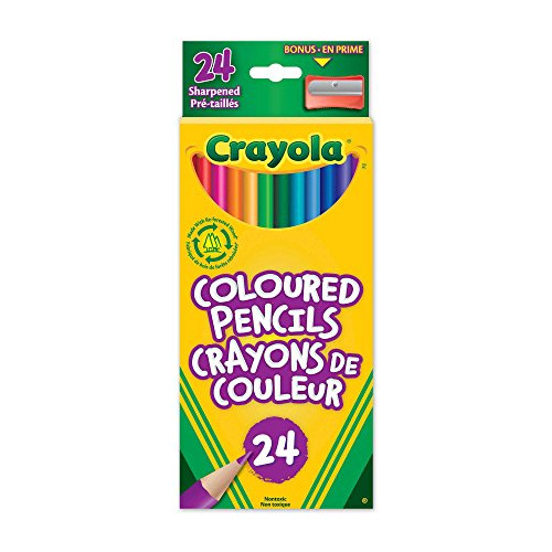 Lápices Colores Crayola, Set 24 Tonos