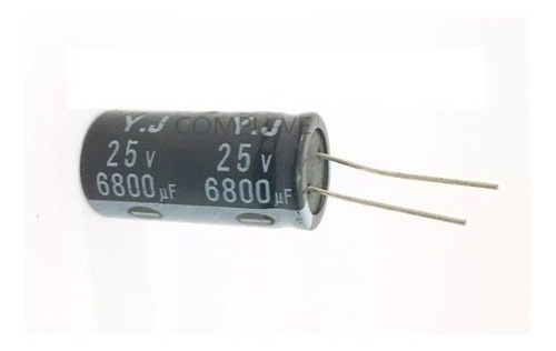 Condensador Capacitor Filtro 6800uf 25v 2 Piezas