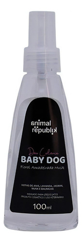 Deo Colônia Baby Dog 100ml Animal Republik Para Cães E Gatos Fragrância Floral Amadeirada Musk