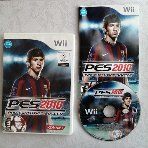 Pes Pro Evolution Soccer 2010 Juegazo Completo Wii 