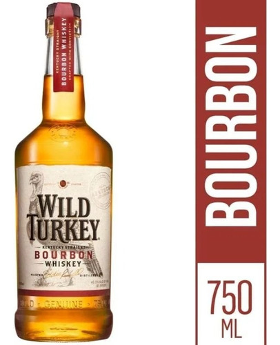 Whiskey Wild Turkey Bourbon 40 750ml 40% Americano