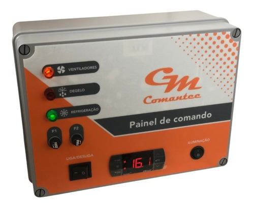 Quadro De Comando Câmaras Frias Resfriados 4 A 5 Hp Mono