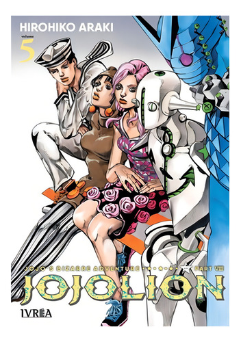 Jojo's Bizarre Adventure Parte 8 Jojolion #5: Aplica, De Araki, Hirohiko. Editorial Ivrea, Tapa Blanda En Español