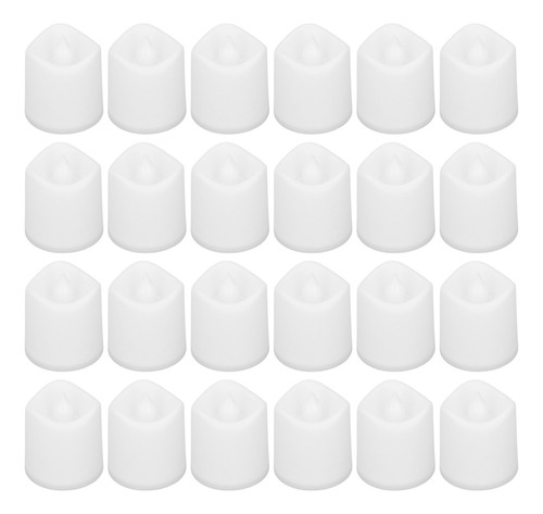 Velas De Té Led, 24 Piezas, Electrónicas, Seguras, De Plásti