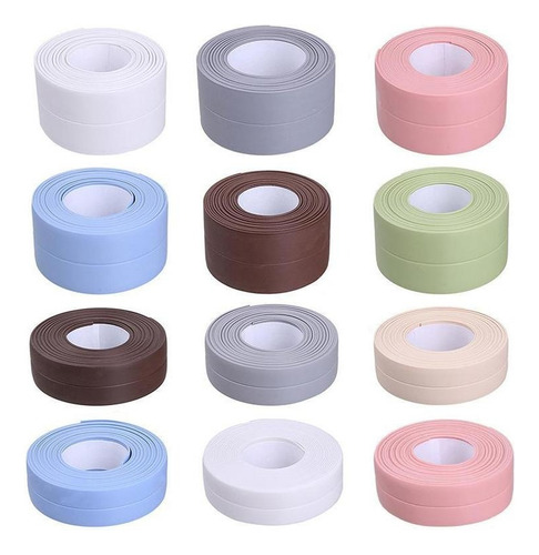 5pcs Cinta Sellado Impermeable For Baño Ducha Fregadero