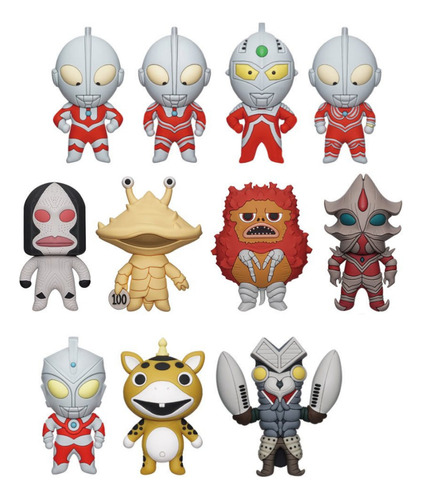 Monogram Llavero 3d Para Mochila: Ultraman - Figura Sorpresa