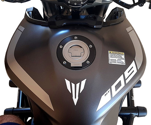 Faixa Curva Para Tanque Yamaha Mt-09 Todos Os Anos E Cores