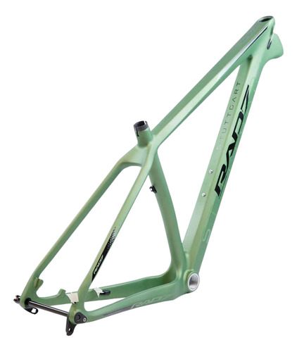 Quadro Mtb Rad7 Stuttgart 2024 Carbon Verde Boost 148mm