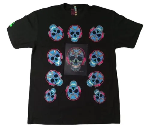 Playeras con luz led new arrivals