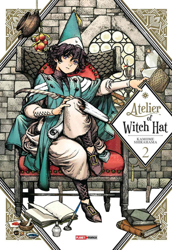 Atelier of Witch Hat Vol. 2, de Shirahama, Kamome. Editora Panini Brasil LTDA, capa mole em português, 2019
