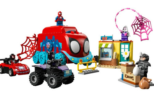 Lego 10791 Base Movil Del Equipo Spidey Cantidad De Piezas 187