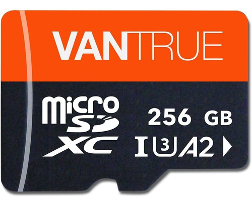 Tarjeta De Memoria Vantrue, Microsdxc, 256gb, Uhs-i, 4k Uhd