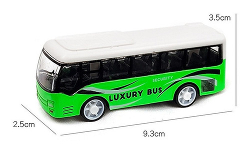 Toy Alloy Bus Alloy Bus Modelo Autobús De Juguete Para Niños