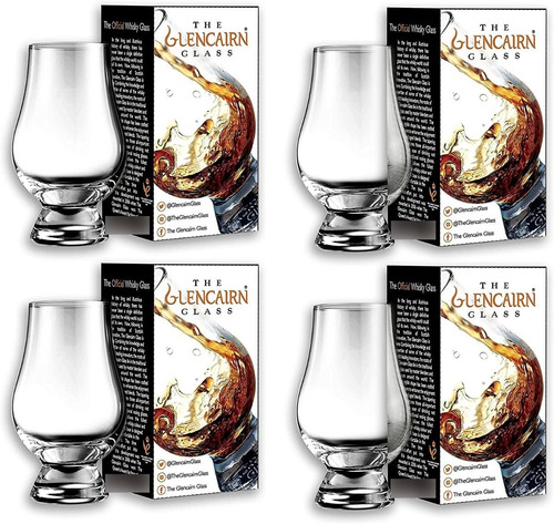 Glencairn - Juego De 4 Vasos De Whisky En Caja De Regalo