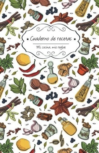 Libro : Cuaderno De Recetas En Blanco Comida Picante (mi...