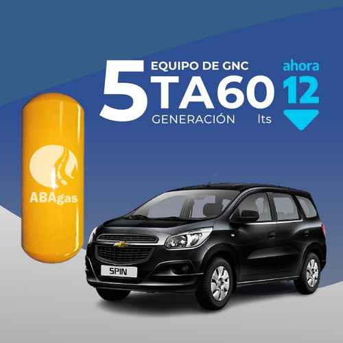 Imagen 2 de 8 de Equipo De Gnc Gas 5ta Generacion Chevrolet Spin