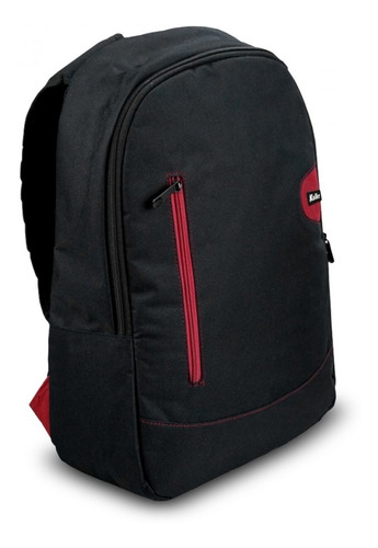 Mochila Urbana Para Notebook 15,6 Kolke Kam-102 Negro Rojo