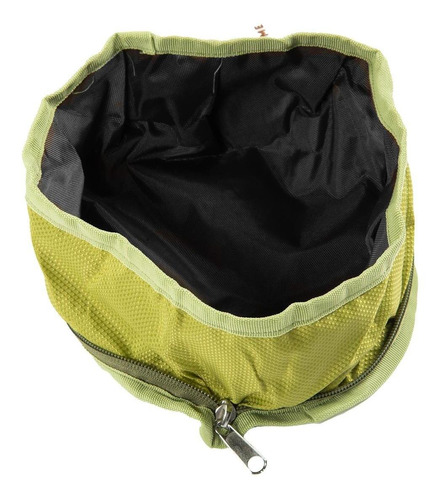 Tazón Textil Portátil Para Mascota Mr. Pets, Impermeable