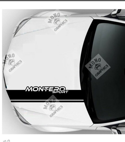 Stickers Mitsubishi Montero Sport Capot