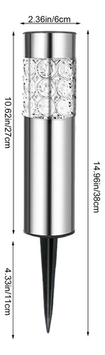 & Luces Solares Led For Exteriores J, Focos De Paisaje,